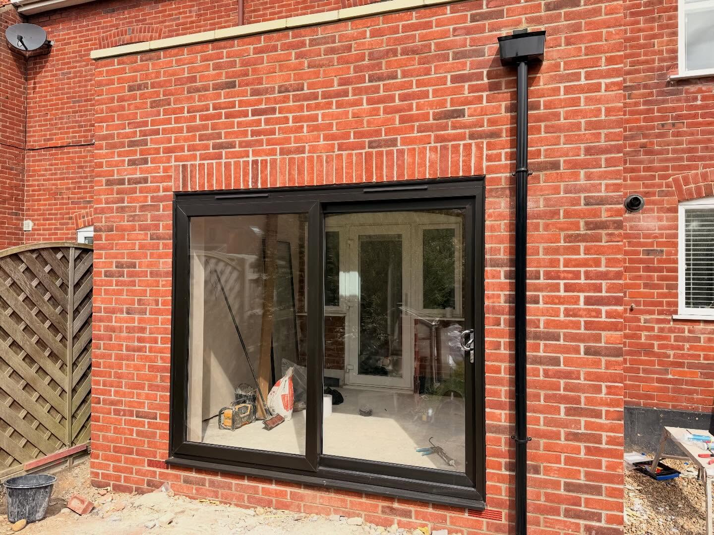 Rear extension with triple glazing