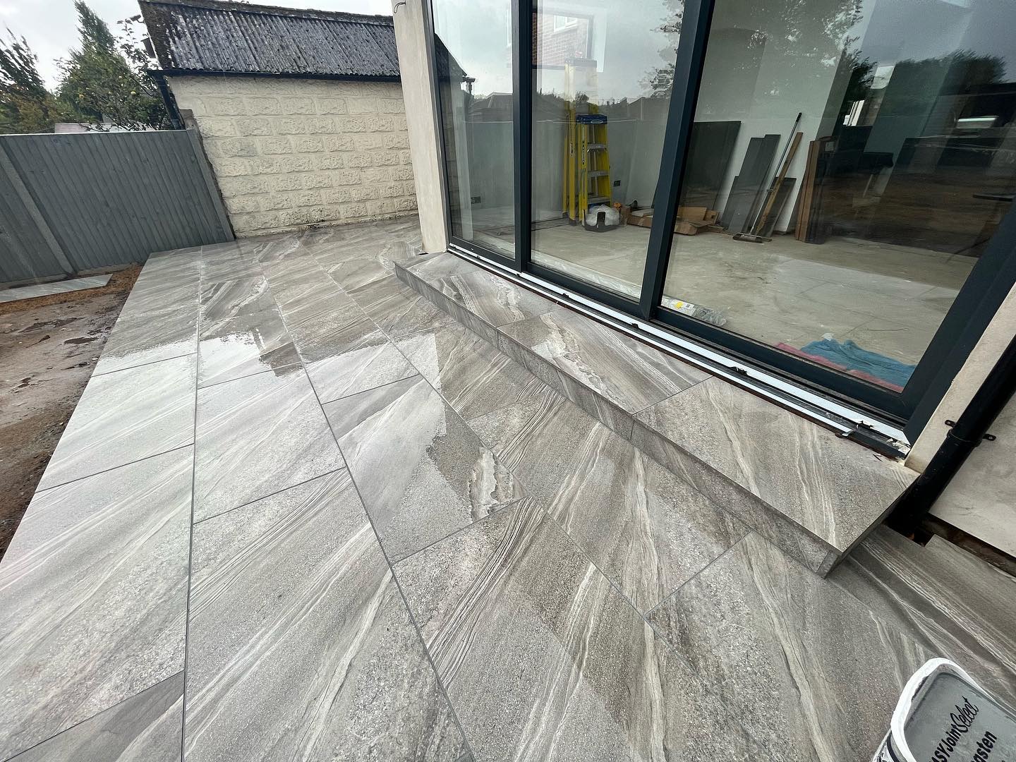 Indian sandstone patio slabs